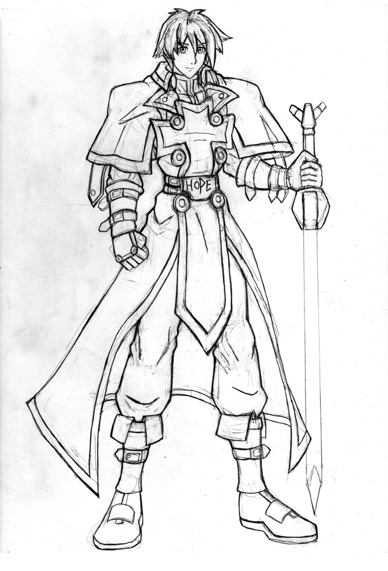 800x1176 How To Write A Character Sketch Broken Mirrors - Anime Character Sketches