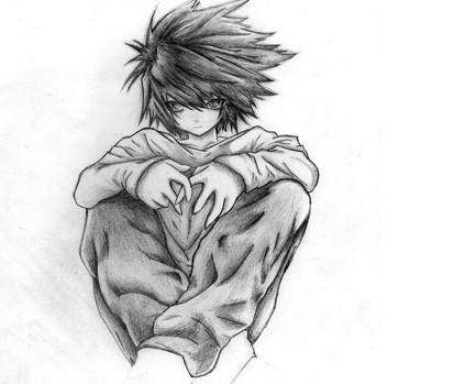 433x349 Sketch Anime Characters Latest Version Apk Androidappsapk.co - Anime Character Sketches