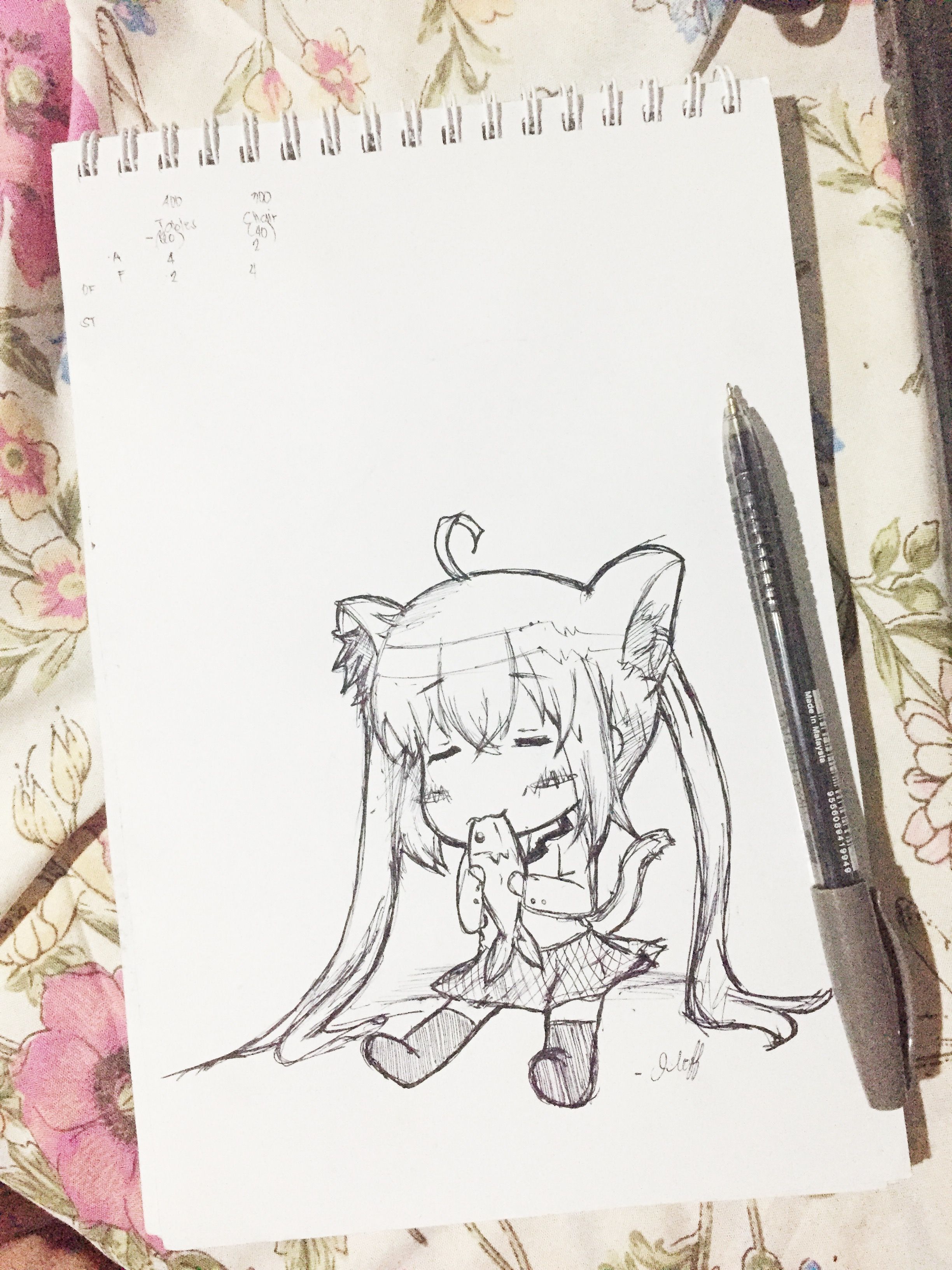 2448x3264 Anime Chibi Sketching Art - Anime Chibi Sketch