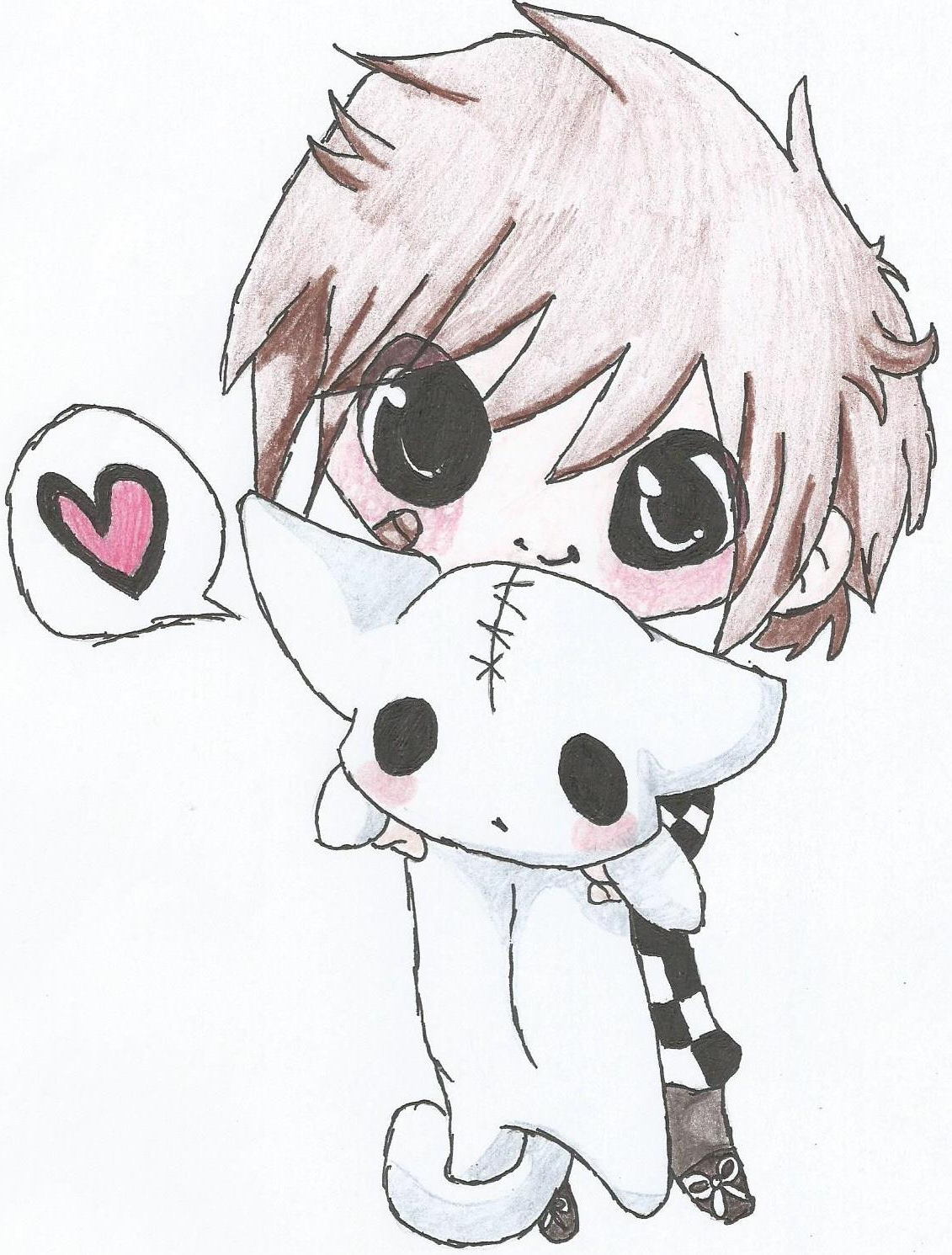 1131x1491 Sketch Of Chibi Anime Chibi Anime Drawings In Pencil Anime - Anime Chibi Sketch