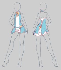 236x273 The 63 Best Anime Dress Images Anime Outfits, Dress - Anime Dress Sketch