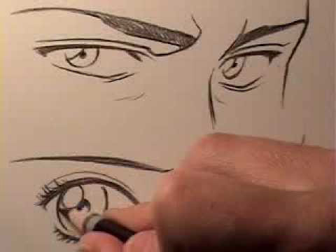 480x360 Complete Guide On How To Draw Manga Characters - Anime Eyes Sketch