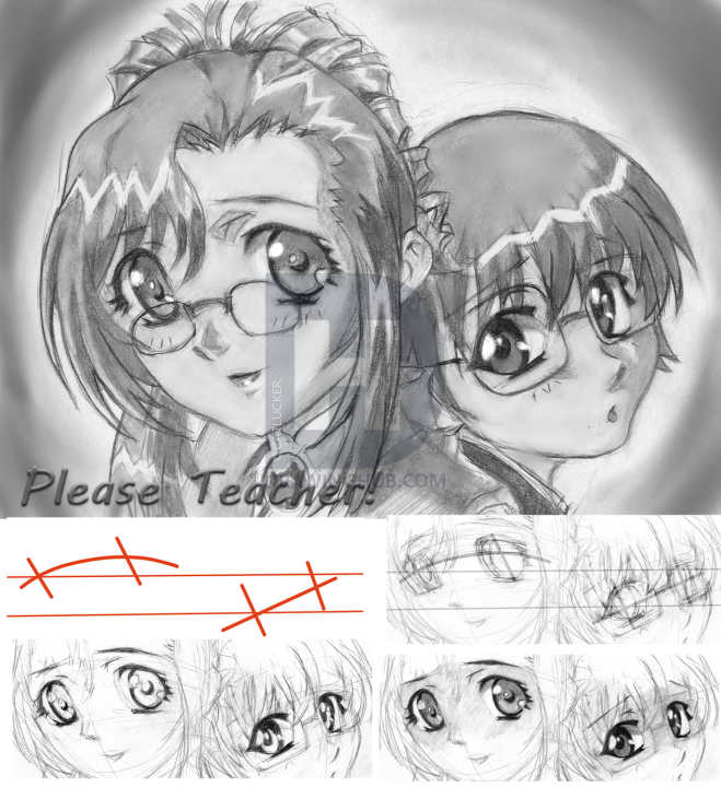 659x720 How To Sketch Anime Eyes, Step By Step, Drawing Guide, By - Anime Eyes Sketch