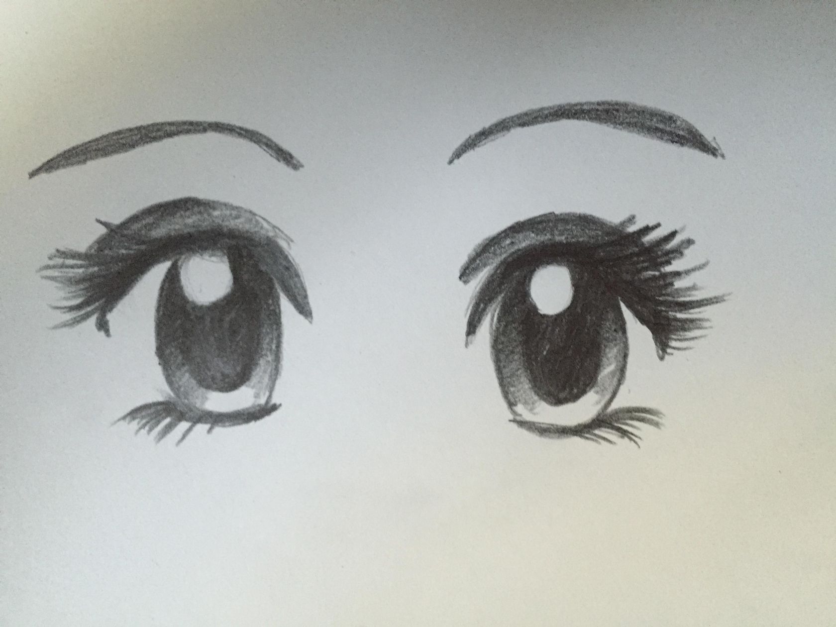 1680x1260 Manga Eyes Picture Drawing Drawing Skill - Anime Eyes Sketch