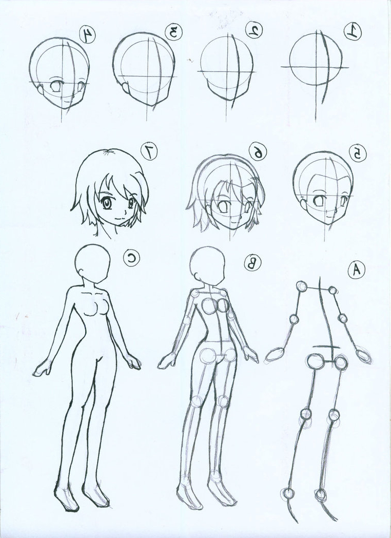 Featured image of post How To Draw Anime Faces Step By Step Easy Here s a great step by step guide that will teach you how to draw a manga characters face
