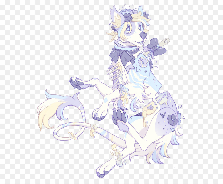 900x740 Carnivora Horse Fairy Sketch - Anime Fairy Sketch