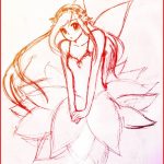 150x150 Fairy Drawing 146948 Fairy Sketch By Alex - Anime Fairy Sketch