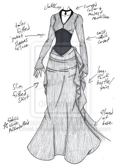 400x556 Mhcd - Anime Girl Dress Sketch