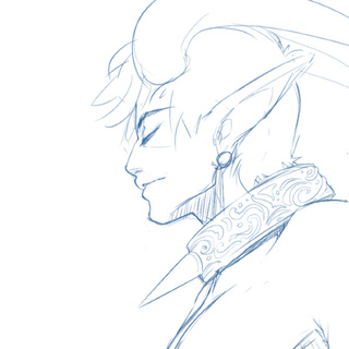 320x320 Dude - Anime Guy Sketch