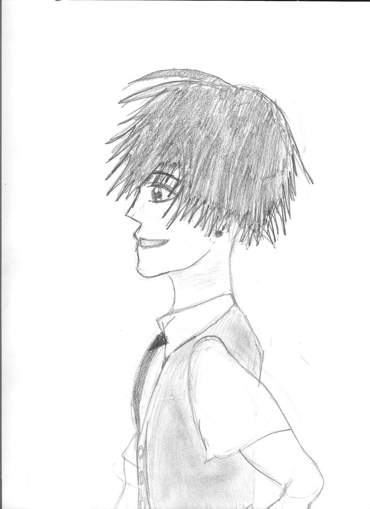 762x1048 Anime Guy (Sketch Ver) By Yin Yue - Anime Guy Sketch