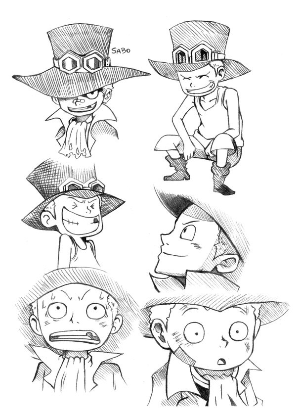 605x841 36 Of The Best Anime Drawings Ever - Anime Kid Sketch