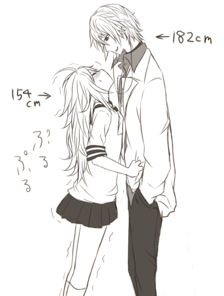 441x583 Pin By Krysto On Aampm Anime, Characters And Manga - Anime Kiss Sketch
