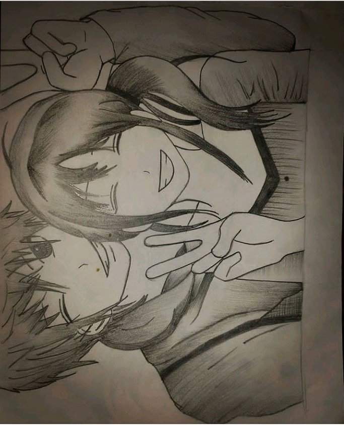 683x844 Old Sketch - Anime Love Sketch