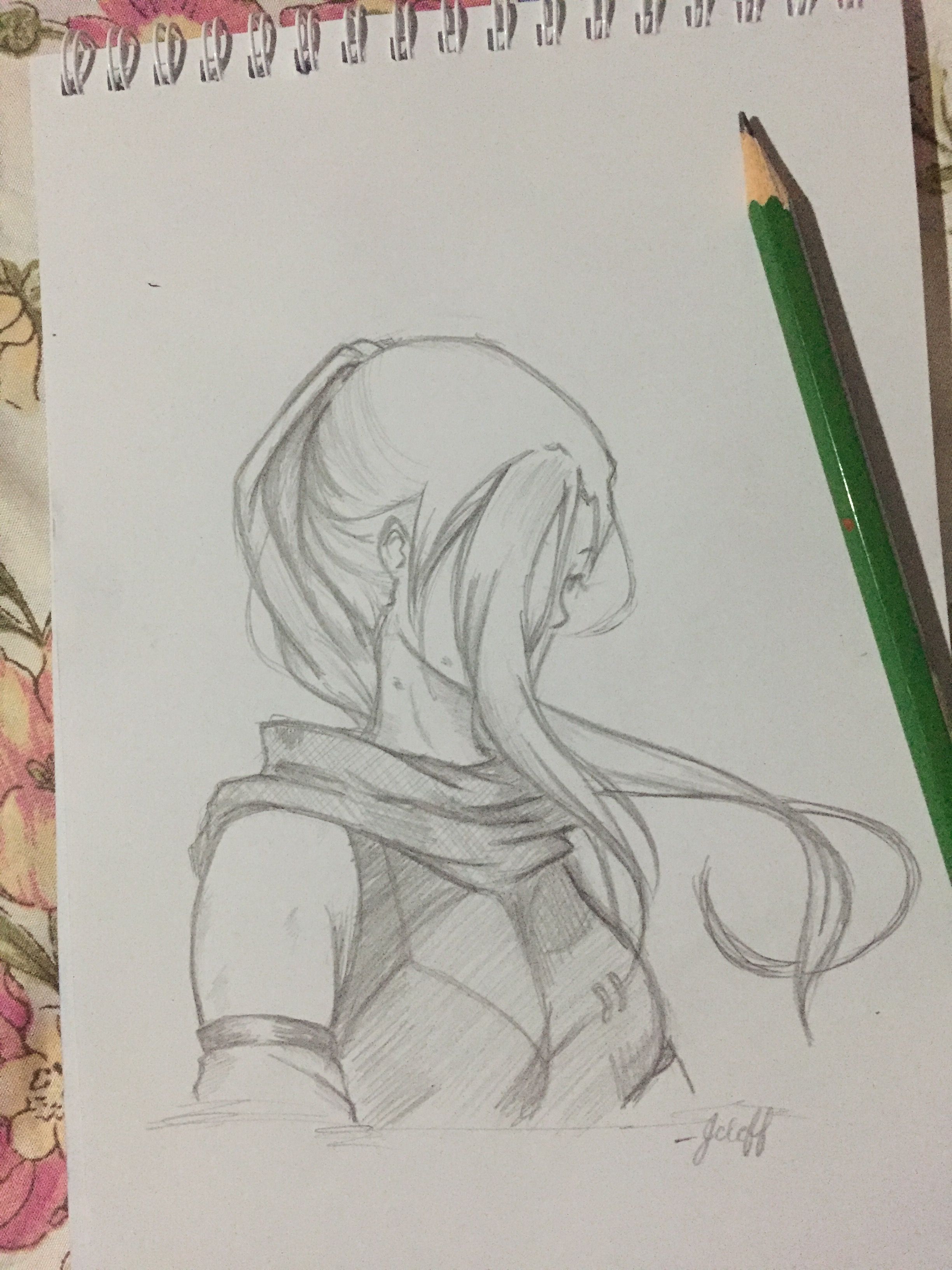 2448x3264 Pencil Anime Sketching Art - Anime Sketch Art