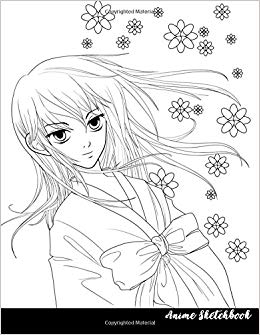 260x335 Buy Anime Sketchbook Blank Anime Sketch Book, Blank Paper For - Anime Sketch Book