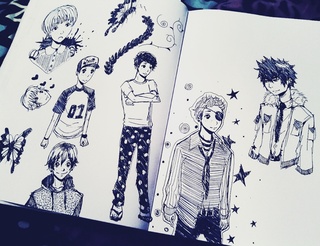 320x246 Random Pages In My Sketchbook Xp - Anime Sketch Book