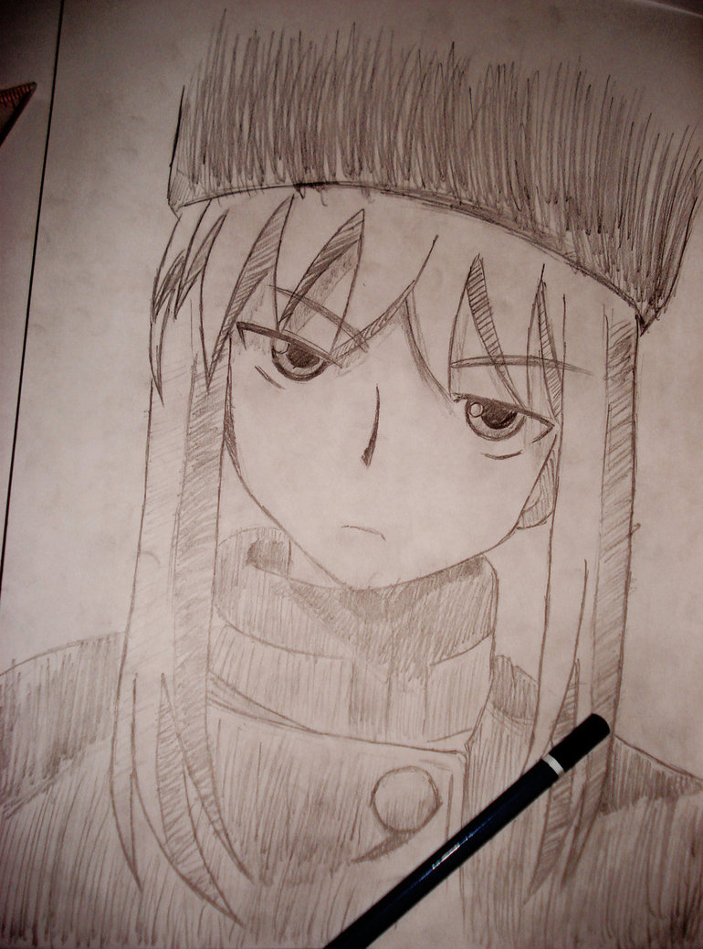 770x1038 Anime Girl Tanya Akurou [Sketchbook] By Dhykandhykaa - Anime Sketch Book