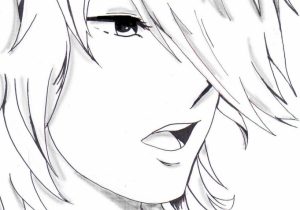 300x210 Easy Anime Sketch Images Easy Anime Sketches Easy Anime Girl - Anime Sketch Drawing