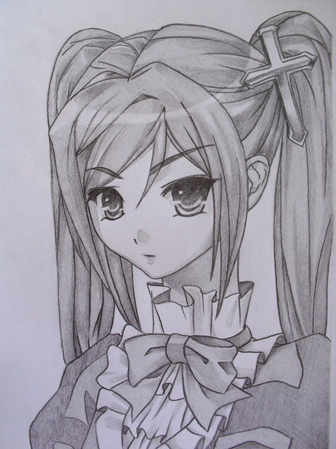 675x900 Gallery Anime Sketches In Pencil, - Anime Sketch Drawing