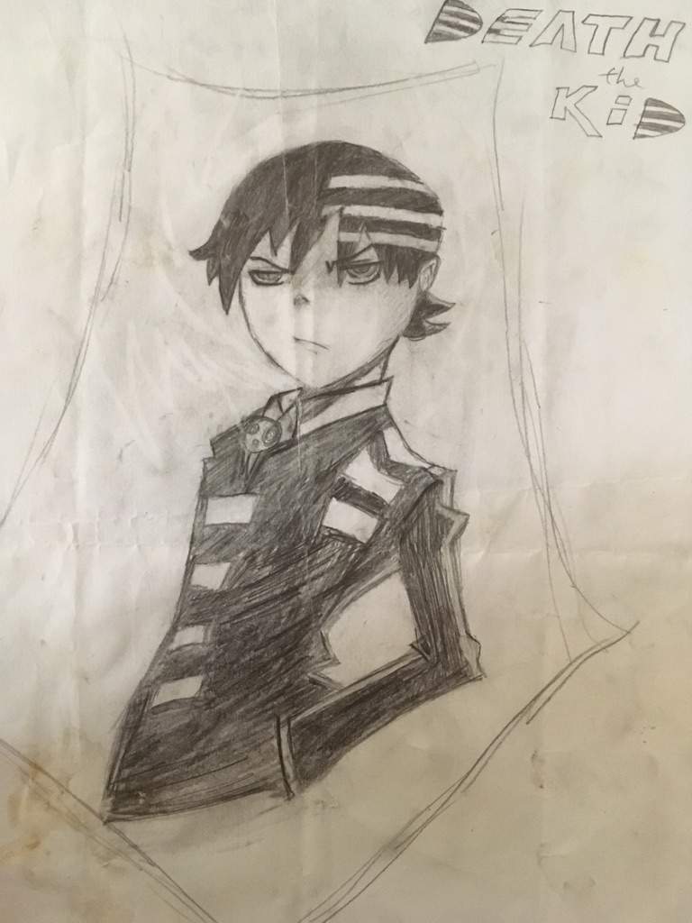 768x1024 Old Death The Kid Drawing Anime Amino - Anime Sketch Pad