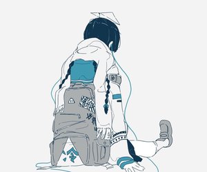 300x250 44 Images About Blue Sketchpad On We Heart It See More About - Anime Sketch Pad