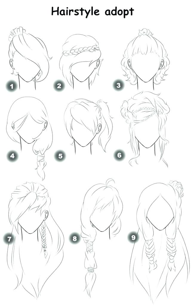 Anime Sketch Step By Step at PaintingValley.com | Explore ...
