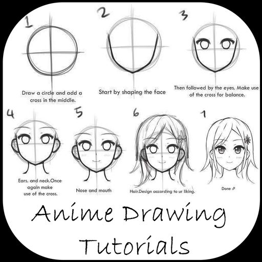 Anime Sketch Tutorial at PaintingValley.com | Explore collection of ...