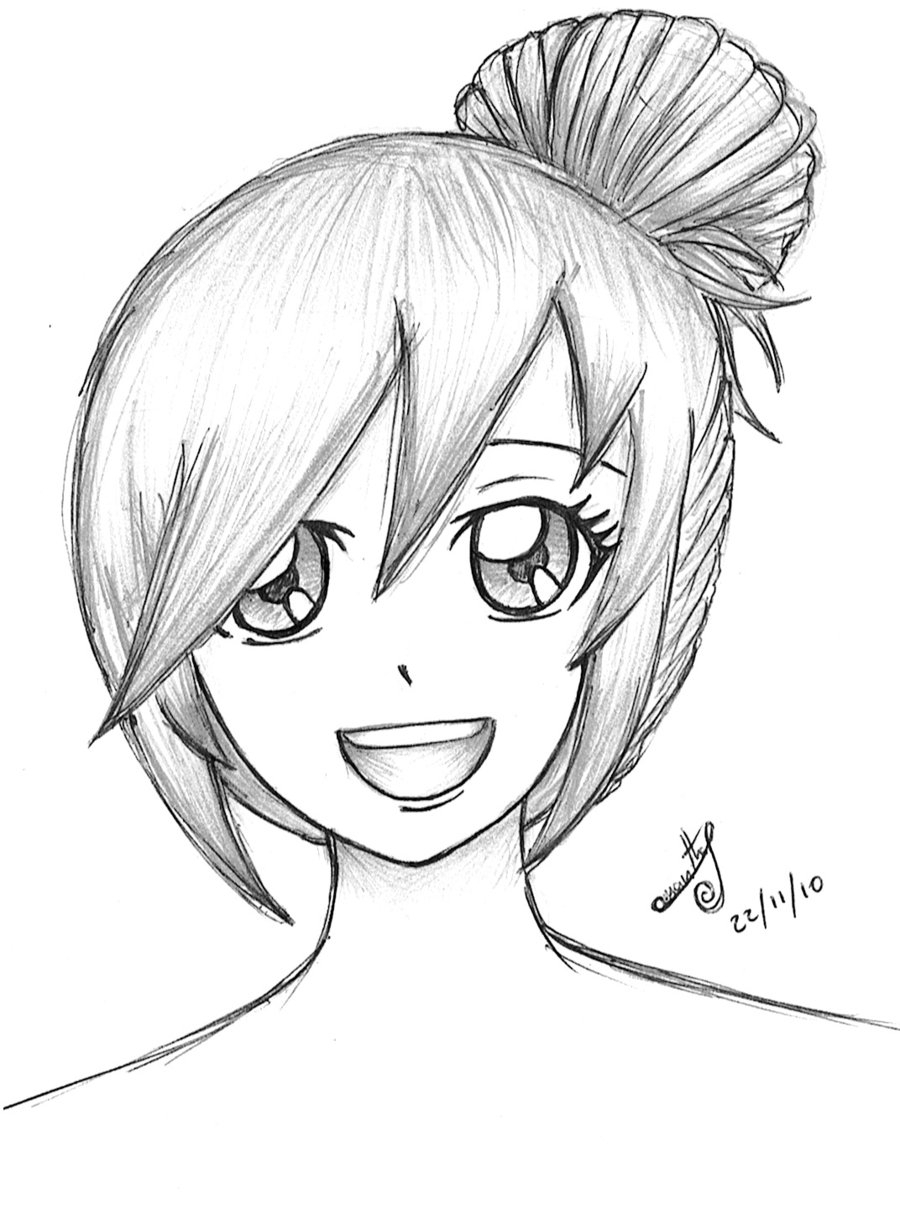 Anime Sketches Easy at Explore