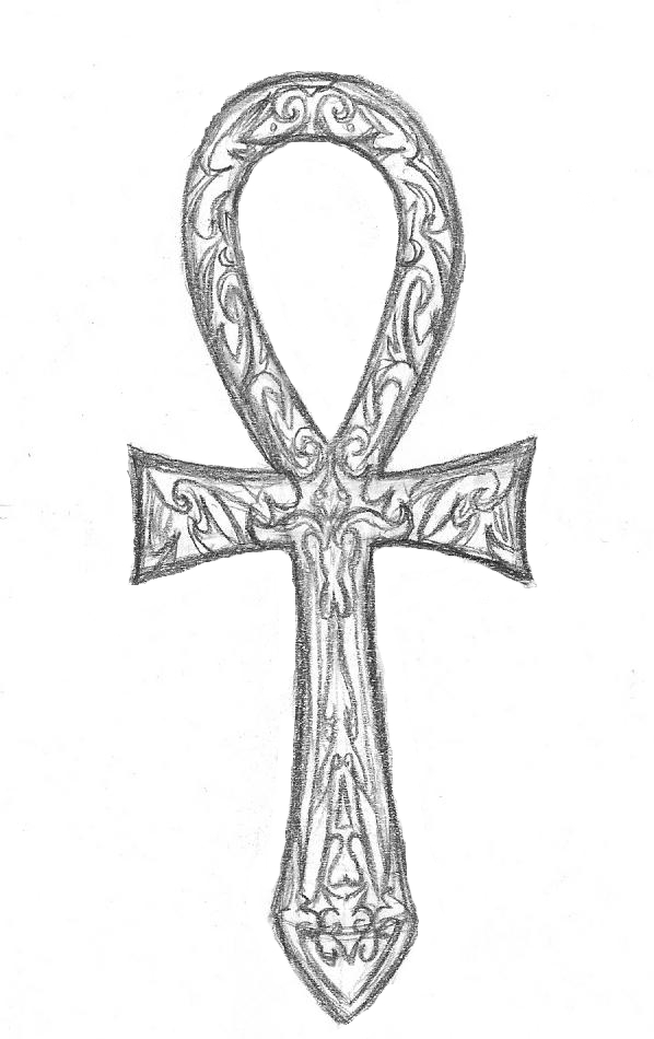 Ankh Sketch At Paintingvalley Com Explore Collection Of Ankh Sketch