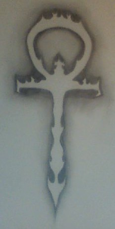 232x460 Ankh Symbol (Sketch) By Skully Heart - Ankh Sketch