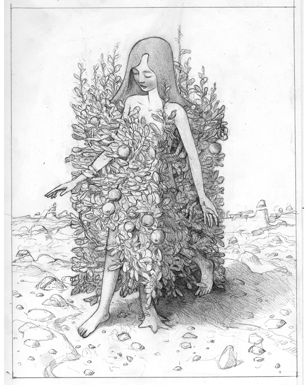 1000x1250 Sketch Kristin Kwan - Ankle Sketch