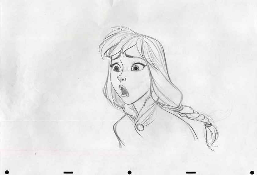 841x573 Image - Anna Frozen Sketch