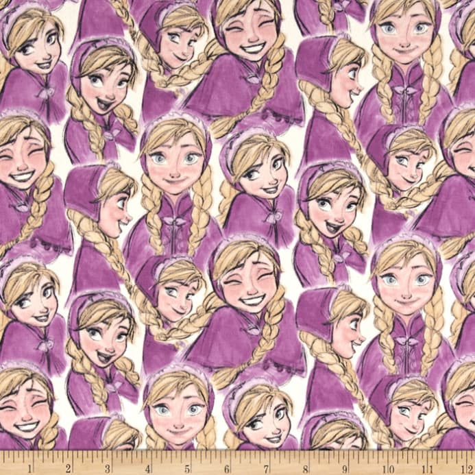 693x693 Disney Frozen Knit Anna Sketch - Anna Sketch