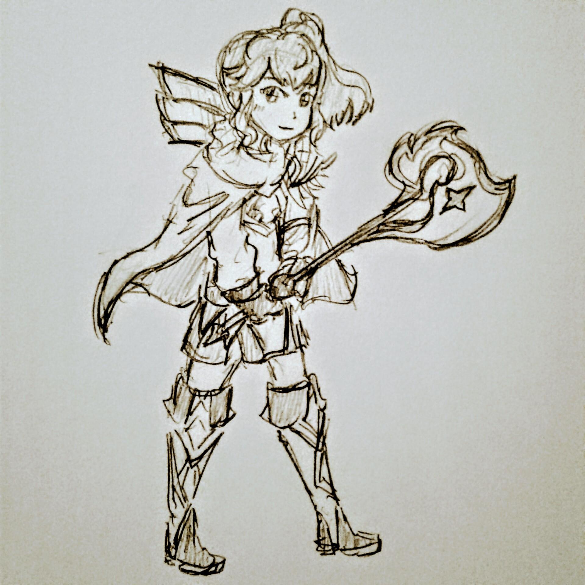 1920x1920 Art] Daily Drawing - Anna Sketch