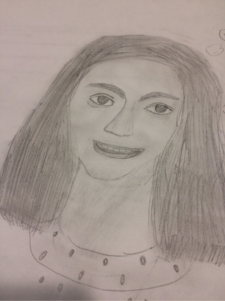 320x427 Why Did Anne Frank Have To Be So Creepy - Anne Frank Sketch