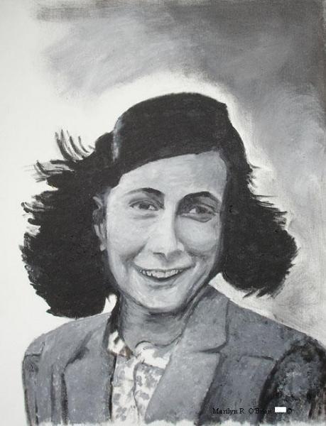 Anne Frank Sketch at PaintingValley.com | Explore collection of Anne