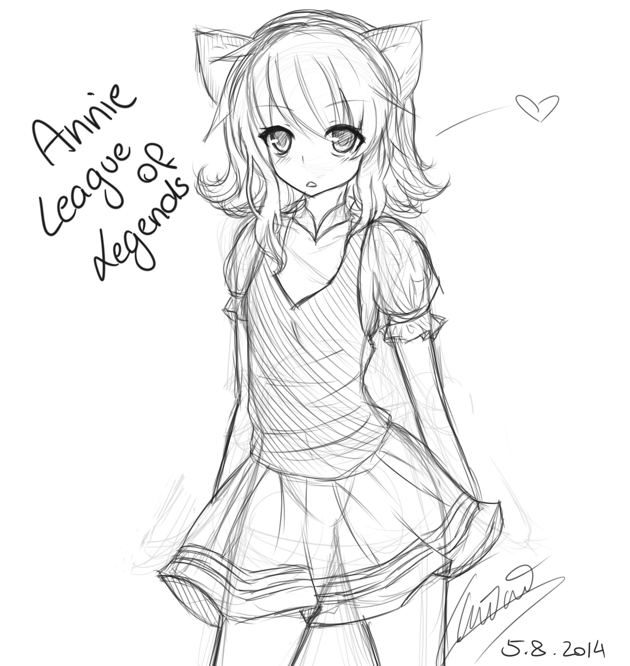 2600x2750 Sketch] Annie - Annie Sketch