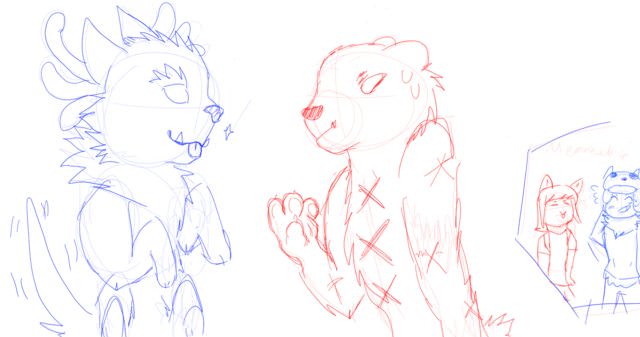 640x337 Just A Little Sketch Of Willump, Tibbers, Nunu, And Annie - Annie Sketch