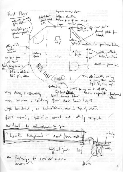 430x599 Annotated Sketch Survey Of The Mill, By Floor Plan (4 Of 8 - Annotated Sketch