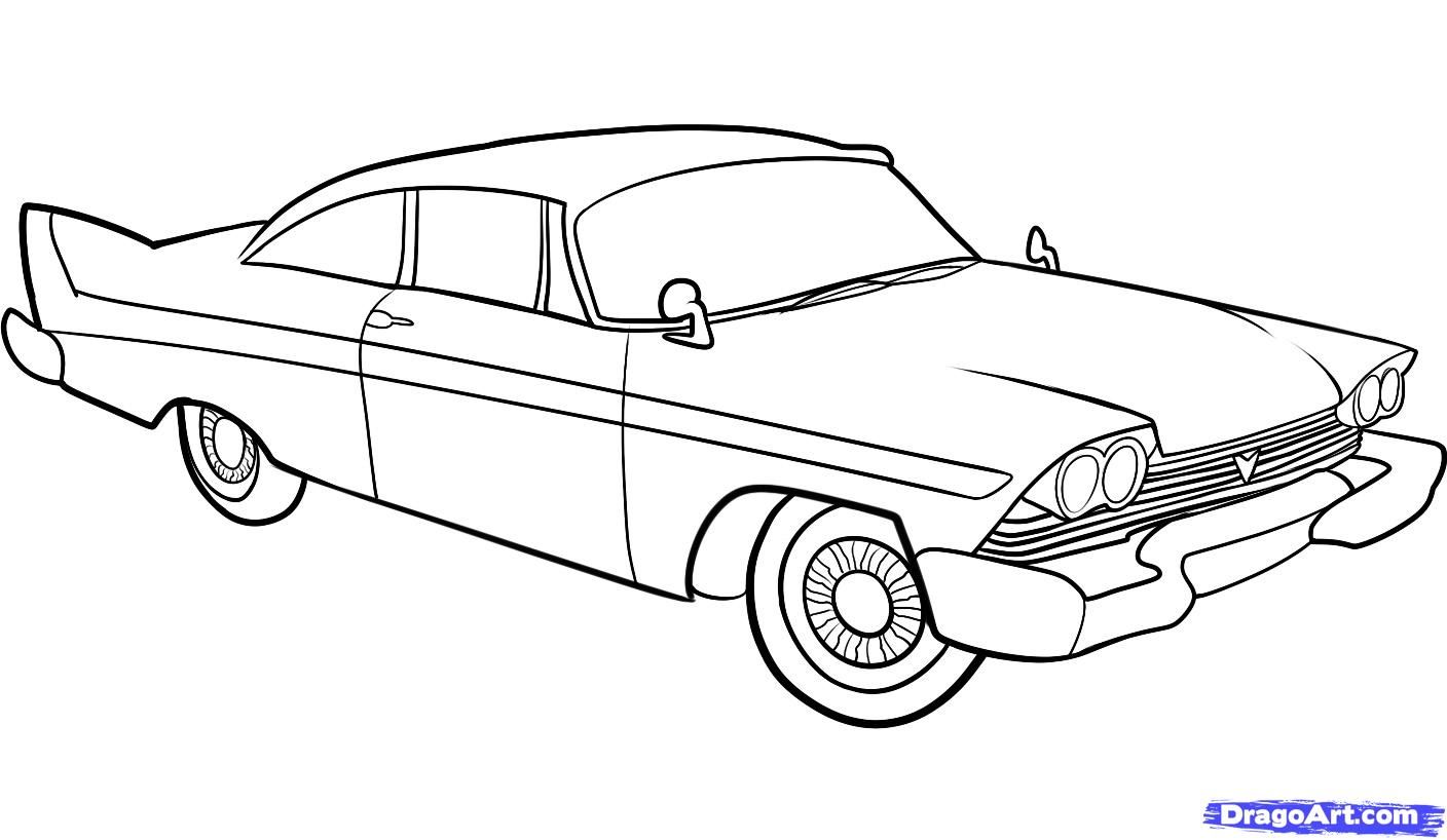 1408x818 How To Draw An Old Car, Old Car, Step By Step, Cars, Draw Cars - Antique Car Sketches
