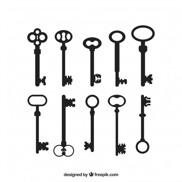 626x626 Keys Vectors, Photos And Psd Files Free Download - Antique Key Sketch