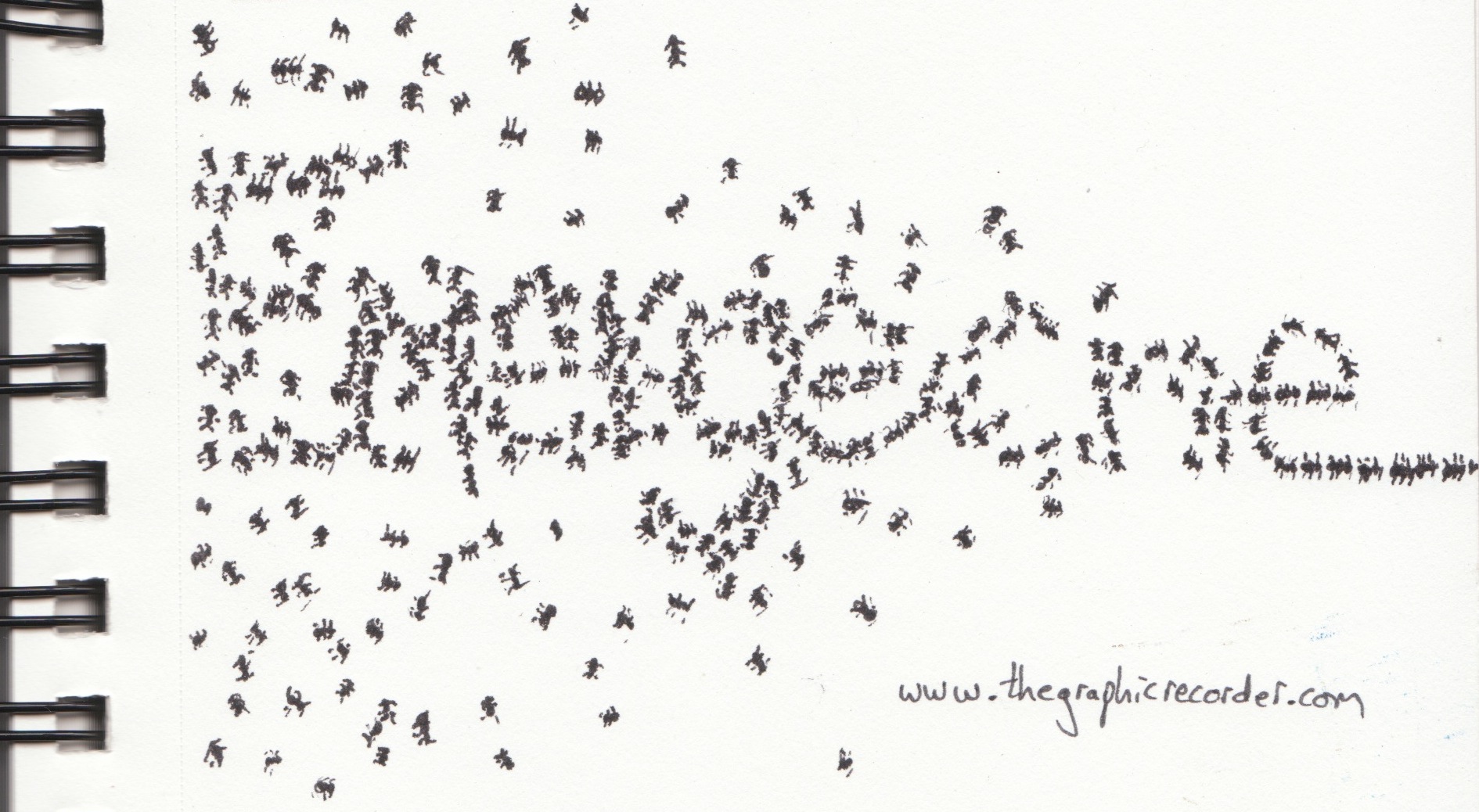 1890x1038 Word Sketch Emergence The Graphic Recorder - Ants Sketch