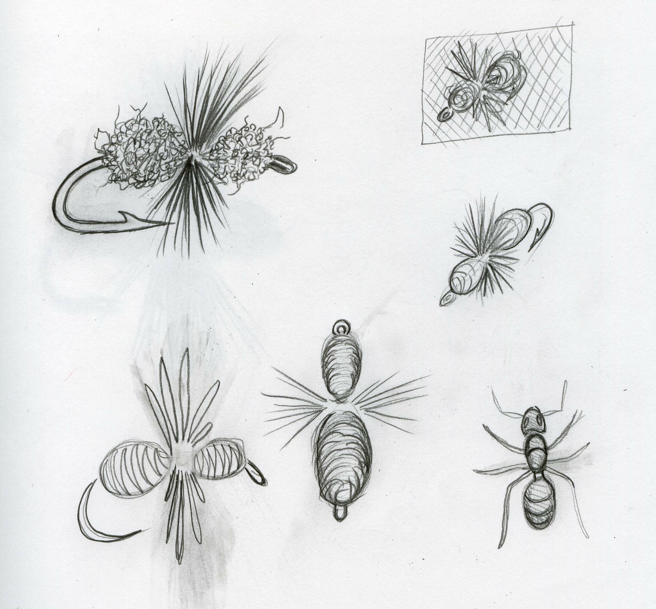 2205x2048 Black Ants - Ants Sketch
