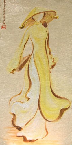 249x500 Ao Dai - Ao Dai Sketch