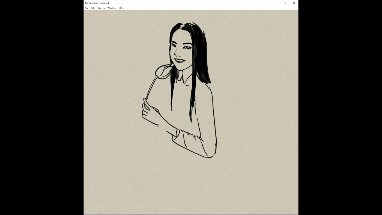 1280x720 Draw Girl In Ao Dai - Ao Dai Sketch