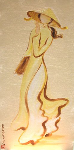 247x500 Ao Dai - Ao Dai Sketch