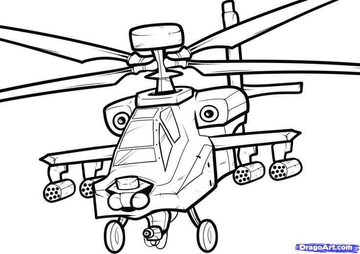 736x520 Pictures Of Tanks To Color How To Draw An Apache, Apache - Apache Helicopter Sketch