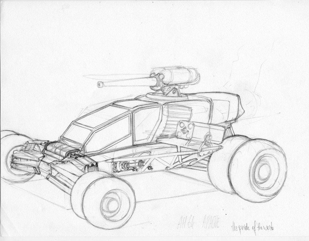 1010x790 Eiden Forces Ground Apache Sketch By Cosmosmocker - Apache Sketch
