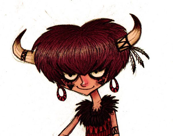 600x473 Apache Sketches By Olivier Silven From Httpwww - Apache Sketch