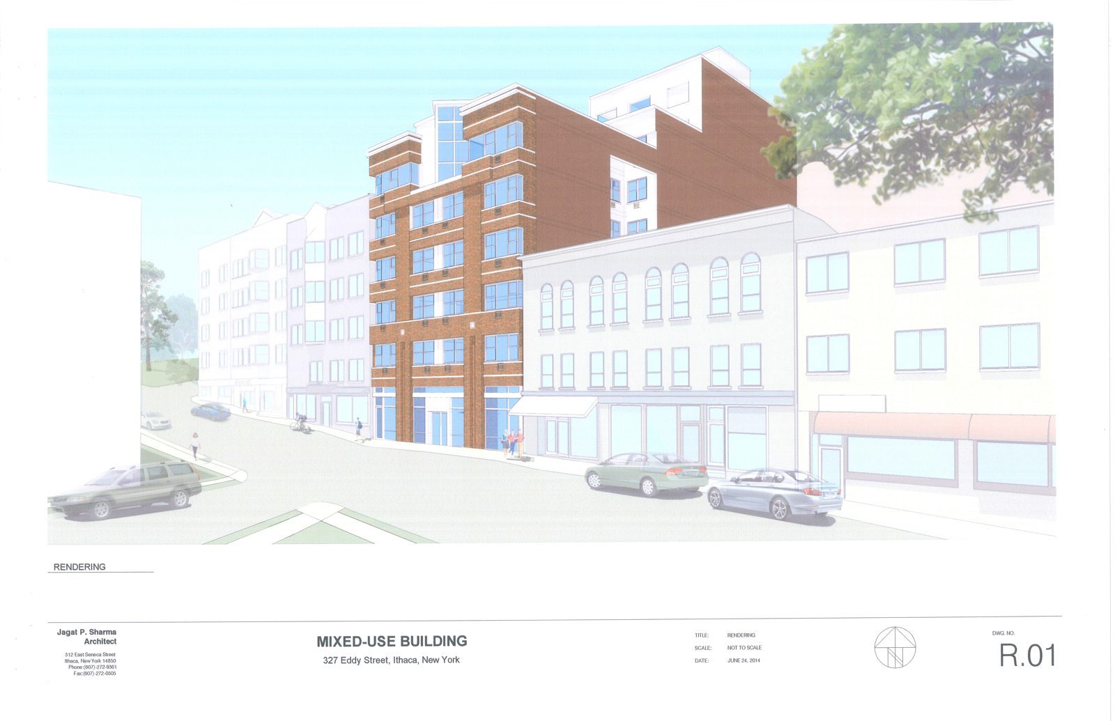 1600x1035 Ithaca Builds Site Plans - Apartment Building Sketch